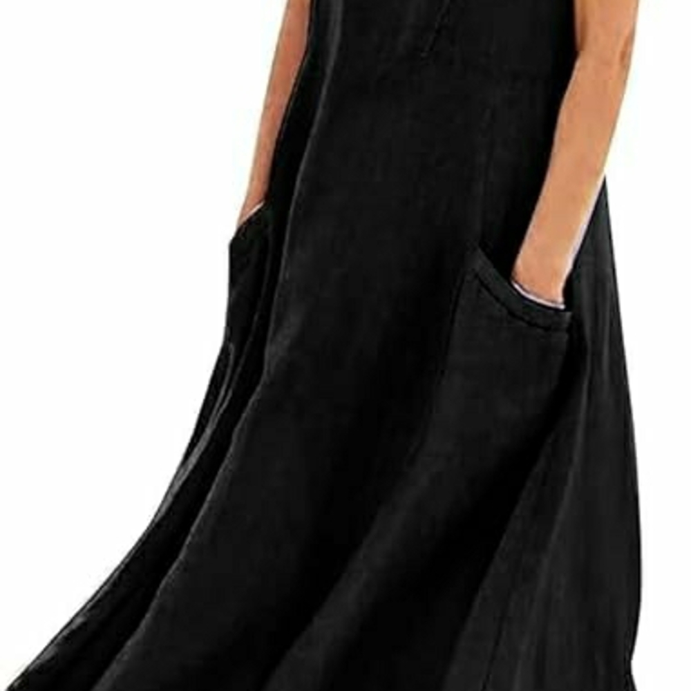 Elegant Black Maxi Dress